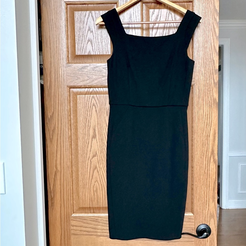 French Connection lined sheath dress.
